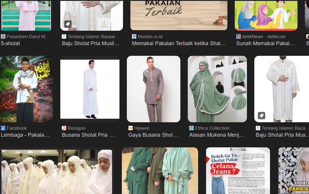 Memperindah Diri dan Berhias Saat Shalat