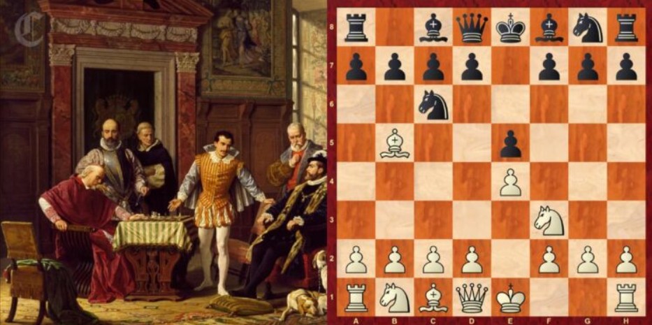 Ruy Lopez untuk Hitam